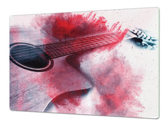 Worktop saver and Pastry Board – Cooktop saver; Series: Outside Series DD19 Guitar