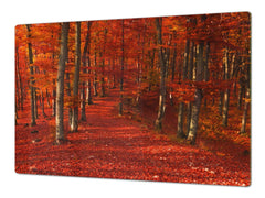 Very Big Cooktop saver - Nature series DD08 Autumn forest