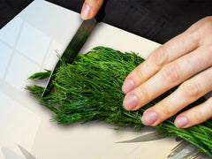 ENORMOUS Tempered GLASS Chopping Board - Flower series DD06A Lotus flower 1