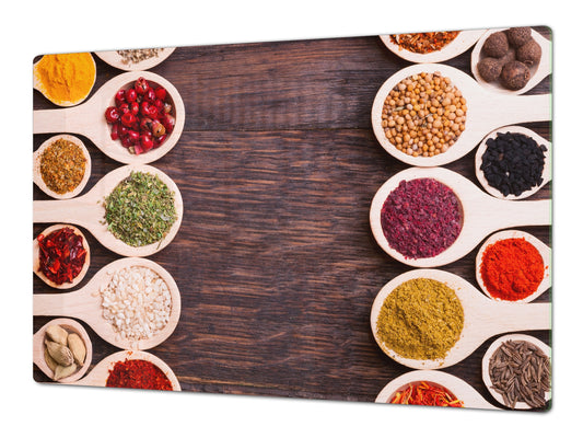 HUGE TEMPERED GLASS COOKTOP COVER A spice series DD03A Unconscious powders 2