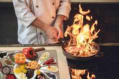 HUGE TEMPERED GLASS COOKTOP COVER A spice series DD03A Mosaic of spices 3