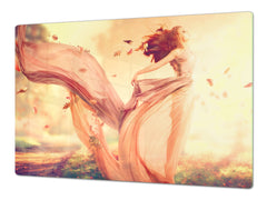 Induction Cooktop Cover – Glass Worktop saver: Fantasy and fairy-tale series DD18 Inspired