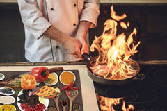 HUGE TEMPERED GLASS COOKTOP COVER A spice series DD03A Mosaic with spices 4