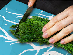 HUGE TEMPERED GLASS COOKTOP COVER - DD30 Christmas Series: Winter view