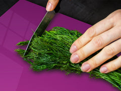 HUGE TEMPERED GLASS CHOPPING BOARD ; Moroccan design Series DD21 Underwater doodle