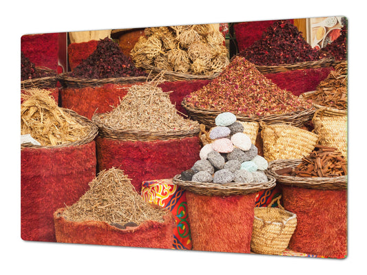 HUGE TEMPERED GLASS COOKTOP COVER A spice series DD03A Turkish spices 1