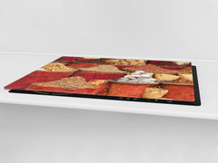 HUGE TEMPERED GLASS COOKTOP COVER A spice series DD03A Turkish spices 1