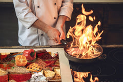 HUGE TEMPERED GLASS COOKTOP COVER A spice series DD03A Turkish spices 1