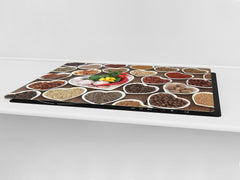 HUGE TEMPERED GLASS COOKTOP COVER A spice series DD03A Spices from the heart