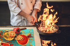 HUGE TEMPERED GLASS COOKTOP COVER A spice series DD03A Curry 1