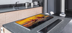 GIGANTIC CUTTING BOARD and Cooktop Cover- Image Series DD05A Rough sea