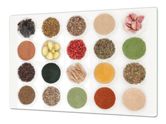 HUGE TEMPERED GLASS COOKTOP COVER A spice series DD03A Portions of spices