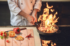 UNIQUE Tempered GLASS Kitchen Board Fruit and Vegetables series DD02 Strawberry heart