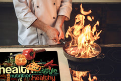 GIGANTIC CUTTING BOARD and Cooktop Cover - Expressions Series DD17 Inscription 4