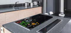 HUGE TEMPERED GLASS COOKTOP COVER A spice series DD03A Italian spices 3