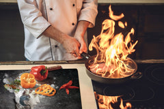 Worktop saver and Pastry Board – Cooktop saver; Series: Outside Series DD19 Head in the clouds