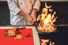 Restaurant serving boards – Worktop saver; Colours Series DD22A Bright Red