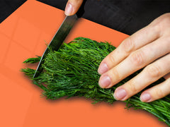 Tablas de servicio de restaurante: protector de encimera ; Serie de colores DD22A Naranja Pastel