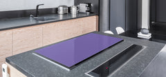 Enorme Tagliere in vetro - Asse da cucina; Serie di colori DD22A: Lavanda