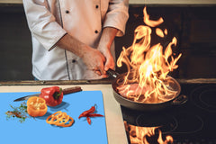 Gigantic Protection panel & Induction Cooktop Cover – Colours Series DD22B Pastel Blue