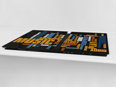 GIGANTIC CUTTING BOARD and Cooktop Cover - Expressions Series DD17 Inscription 3