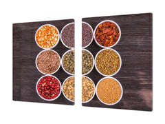 HUGE TEMPERED GLASS COOKTOP COVER A spice series DD03A Healthy spices