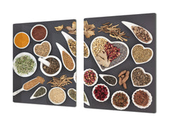 HUGE TEMPERED GLASS COOKTOP COVER A spice series DD03A I love spices 2