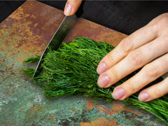 BIG KITCHEN BOARD & Induction Cooktop Cover – Glass Pastry Board DD34 Rusted textures Series: Old copper oxidation