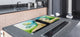 Worktop saver and Pastry Board – Cooktop saver; Series: Outside Series DD19 A sleeping woman