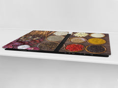 Cutting Board and Worktop Saver – SPLASHBACKS: A spice series DD03B Spices. 6