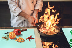 Enorme Cubre vitros de cristal templado - Serie de alimentos DD16 Comida Africa