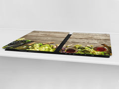 BIG KITCHEN PROTECTION BOARD or Induction Cooktop Cover - Wine Series DD04 Wine tasting 2