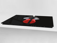 BIG KITCHEN PROTECTION BOARD or Induction Cooktop Cover - Wine Series DD04 A bottle of wine 1