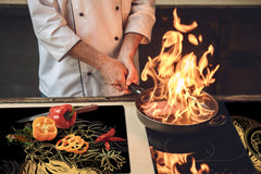 Ensembles de planches à découper TRES GRAND; Série Alimentaire DD16: Nourriture africaine