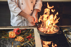 Ensembles de planches à découper TRES GRAND; Série Alimentaire DD16: Nourriture africaine