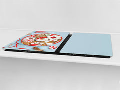 HUGE TEMPERED GLASS COOKTOP COVER - DD30 Christmas Series: Christmas gingerbreads