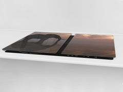 Gigantic Worktop saver and Pastry Board - Tempered GLASS Cutting Board Animals series DD01 Elephant 2