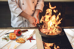 HUGE TEMPERED GLASS COOKTOP COVER – Glass Cutting Board and Worktop Saver – SINGLE: 80 x 52 cm (31,5” x 20,47”); DOUBLE: 40 x 52 cm (15,75” x 20,47”); DD40 Decorative Surfaces Series: Luxury white panels