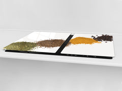 HUGE TEMPERED GLASS COOKTOP COVER A spice series DD03A Loose spices 1