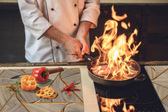 HUGE TEMPERED GLASS COOKTOP COVER – Glass Cutting Board and Worktop Saver – SINGLE: 80 x 52 cm (31,5” x 20,47”); DOUBLE: 40 x 52 cm (15,75” x 20,47”); DD40 Decorative Surfaces Series: Circles and triangles