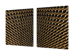 BIG KITCHEN PROTECTION BOARD or Induction Cooktop Cover - Wine Series DD04 Bottles of wine 1