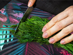 Enorme Cubre vitros de cristal templado - Serie de alimentos DD16 Comida Africa