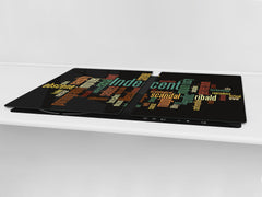 GIGANTIC CUTTING BOARD and Cooktop Cover - Expressions Series DD17 Inscription 1