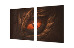 Ensembles de planches à découper TRES GRAND; Série Alimentaire DD16: Nourriture africaine