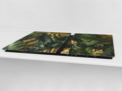 Enorme Cubre vitros de cristal templado - Serie de alimentos DD16 Comida Africa