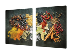 Cutting Board and Worktop Saver – SPLASHBACKS: A spice series DD03B Seasonings 8