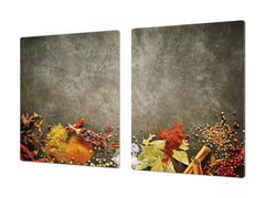 Cutting Board and Worktop Saver – SPLASHBACKS: A spice series DD03B Spices. 9