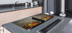 Cutting Board and Worktop Saver – SPLASHBACKS: A spice series DD03B Spices. 9