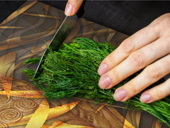 Ensembles de planches à découper TRES GRAND; Série Alimentaire DD16: Nourriture africaine