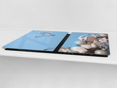 HUGE TEMPERED GLASS COOKTOP COVER - DD30 Christmas Series: Christmas theme